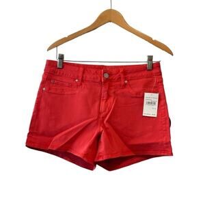 Articles Of Society Red Jean Shorts